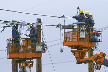 Wire Repairs up High